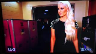 Maryse SLAPS Renee Young!