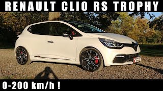 2012 Renault Clio RS Trophy 220 KM 0-200 km/h