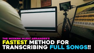 Fastest Method for Transcribing Full Songs!! #musicarranger #transcribing #musicproducer