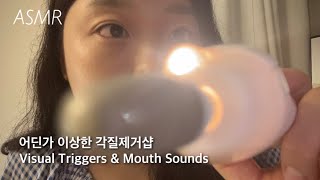 ASMR | 간질간질 뻐끔뻐끔 각질제거샵 롤플레이 🚨점점 빨라짐 주의🚨(자막) :: visual triggers, fast&aggresive