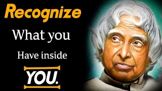 Believe In Yourself Quotes || Dr APJ Abdul kalam Sir || To Help You Always Stay Positive