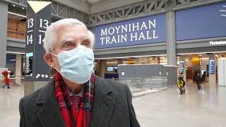 Wayne Davis Visits the Moynihan Train Hall in NYC