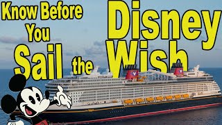 Don't sail the Disney Wish without knowing these 9 Tips!