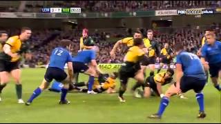 Dylan Hartley ridiculous offload vs Leinster