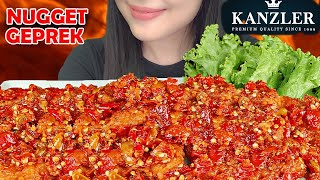 ASMR NUGGET KANZLER GEPREK  | JADI INI RASANYA NUGGET SULTAN⁉️ | ASMR INDONESIA