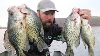 Wrecked My Motor For A Limit Of Crappies (Fall Fishing)