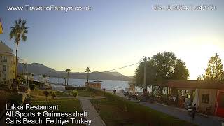 Live from Calis Beach, Fethiye Turkey | Fethiye webcam