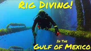 Scuba Diving an Oil Rig in 360°! August 2023