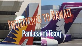 Philippines to Hawaii Flight #philippines #food