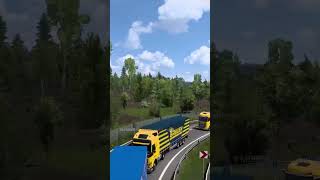 Konwój TruckersMP: Hamburg → Amsterdam 🚛🇩🇪🇳🇱 | Wspólna Droga! #shorts #ets2 #tmp #konwój #convoy