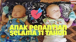 Penantian Selama 11 tahun Alhamdulillah Dapat Kembar