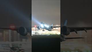 China Southern Airbus A350-900 NIGHT Takeoff at Schiphol #schiphol #planespotting #shorts