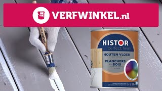 Hoe verf je je vloer met Histor Perfect Finish Houten Vloer - TUTORIAL | Verfwinkel.nl