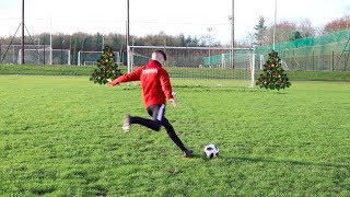 MY BEST KNUCKLEBALL YET? "CHRISTMAS 2018" FREEKICK SESSION