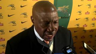 Bafana Bafana coach Shakes Mashaba