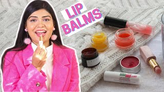 LIP BALMS Review (Ruby Organics, Estee Lauder Lip Balm, Sebamed Lip Balm, Vilvah, Sadhev, JC)