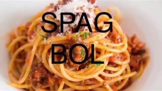 Spaghetti Bolignese