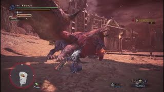 MHWORLD : Solo Code Red 12’ 32 Longsword