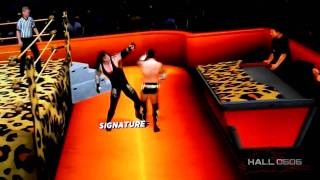 WWE 12 | Undertaker Vs CM Punk | (Off Screen) | EuroGamer Expo 2011