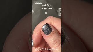 Holo Taco Overshadowed Swatch! #nails #nailpolish #nailpolishswatch #holotaco #winternails