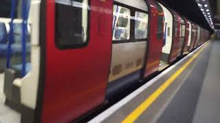 Northbound, Battersea Power Station Underground Station, Kirtling Street, Nine Elms, London