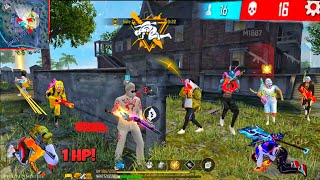 Impossible Lobby😔1 vs 4 Situation😨Mobile Gameplay🗿#garenafreefire @P.K.GAMERS@INDAWM