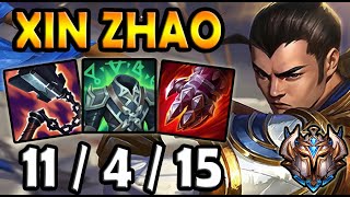 XIN ZHAO vs KAYN [ JUNGLE ] Lol EUW Challenger 11.13 ✅