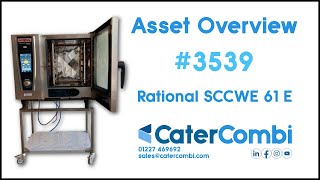 Rational SCC WE 6 Grid 3 Phase Electric Combi Oven - CaterCombi Asset 3539