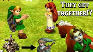 The Hidden Love Story of Link and Malon in the Zelda Universe