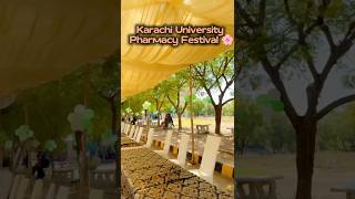 Karachi University pharmacy Festival #karachi #ytshort #youtubeshorts #festival #reels