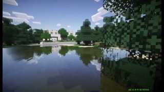 A Minecraft Day in time lapse Unbelivable shaders Mod