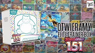 Otwieramy Elite Trainer Box z kolekcji Scarlet&Violet 151! Jest złoto!!!!