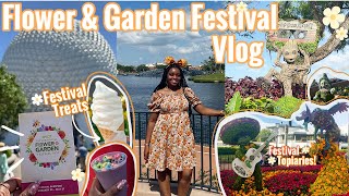 EPCOT FLOWER & GARDEN FESTIVAL 2024 VLOG 🌼