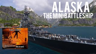 World of Warships Legends Alaska The Mini Battleship