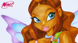 Winx Club - Dessiner et colorier Layla