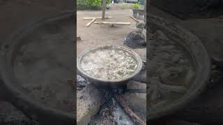 COOKING CHICKEN WINGS IN A VILLAGE  #food #togo #africa #africa #lome #party #streetfood #2024