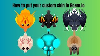 How To Put Your Custom Skin In Roams /Helping People/ #roams #bettermope #io #mope #gameplay #skin