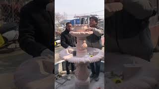 Marble stone fountain assembly, welcome inquiries!