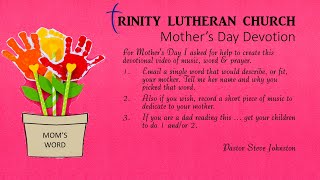 Mothers Day Devotional Video