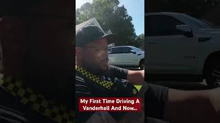 My first time driving a Vanderhall