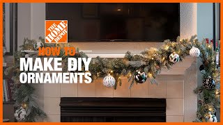 DIY Holiday Ornaments with @athomewithsavvy6228 l The Home Depot DIY On-Trend Workshops