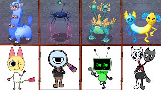 ALL Monster Ethereal Workshop Vs Dandy World | My Singing Monster #DandyWorld