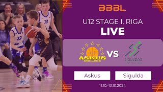 KK Askus/Haapsalu Herilased 2013 vs Sigulda 2013 | BBBL Boys U12