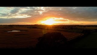 3DR Solo Captures the sun set in Northern England.