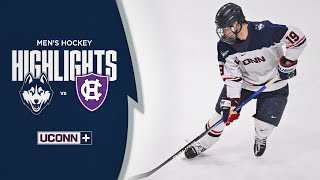 HIGHLIGHTS | Men's Hockey vs. Holy Cross