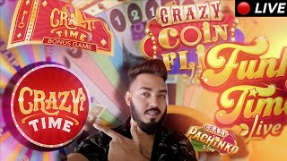 Crazytime Live Streaming Big Bonuses Crazytime Gameplay Make Money Todays Bigwin LetsBeCrazy