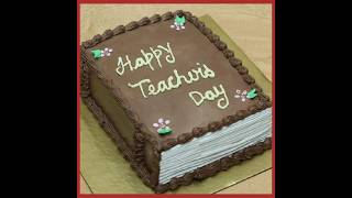 Teacher's day special cake decorating| cake design ideas for teacher's day| #cake #teacher #shorts