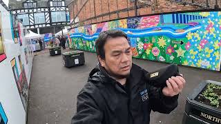 MARKET DAY SA NORTHWICH, UNITED KINGDOM / NAKUHA KO NA ANG AKING SAFETY EYEWEAR.