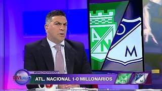 ANÁLISIS DEL PARTIDO - ATLÉTICO NACIONAL 1-0 MILLONARIOS