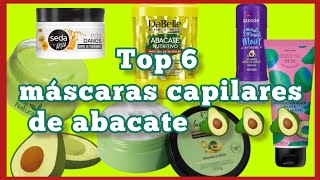 🥑 Top 6 máscaras capilares de abacate